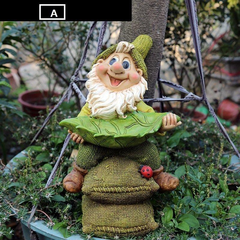 ガーデン オーナメント 7人 C2 536 かわいい オブジェ ミニ 小さい 小人 庭 置き物 80 以上節約 オブジェ