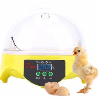 インキュベーター 卵7個 孵卵器 ファッションの 転卵式 鳥類用 孵卵機 ウズラ 110V アヒル 孵化器 鶏 低価格 孵化機