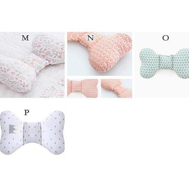 ベビー枕 新生児 赤ちゃん 頭の形が良くなる リボン型 洗える 絶壁防止 寝ハゲ対策 向き癖防止 ベビーピロー 首枕 ネッ 優先配送