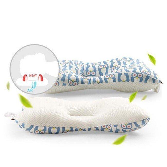 ベビー枕 新生児 赤ちゃん 頭の形が良くなる リボン型 洗える 絶壁防止 寝ハゲ対策 向き癖防止 ベビーピロー 首枕 ネッ 優先配送