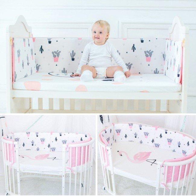 コミリーショップベッドガード 赤ちゃん クッション ロング L字に折られる ベビーベッド サイドガード 転落防止 北欧 おしゃれ ベッドバンパー 衝 超ポイントバック祭