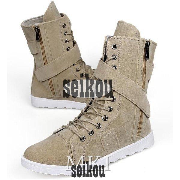 3色 メンズショートブーツ バイクブーツ ワークブーツ 作業靴 エンジニアブーツ サイドジップ 個性 疲れない Jzaiwv4owo Anzanatitlan Org