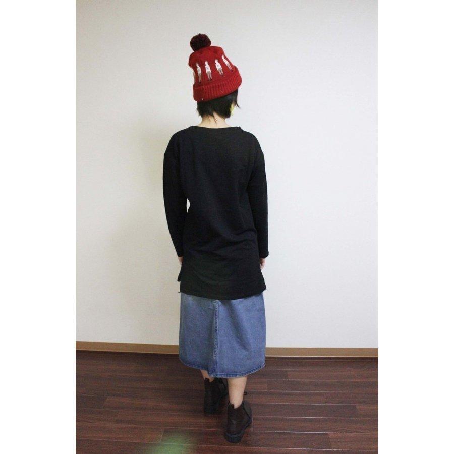 スカート ロング 冬 秋冬 膝丈 デニム ストレート ダメージ 10代 代 中学生 高校生 女子 ファッション カジュアル レディース Okk bdd0 コミリーショップ 通販 Yahoo ショッピング