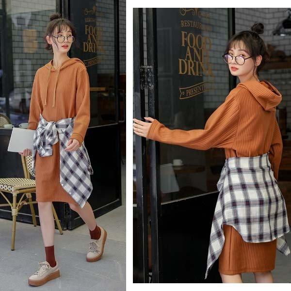 ワンピース レディース 秋冬 冬 長袖 きれいめ ロング シンプル 中学生 高校生 ファッション 女子 かわいい おしゃれ ティーンズファッション Okk aadf コミリーショップ 通販 Yahoo ショッピング