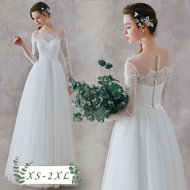 ウェディングドレス 上品 スリム シンプル 結婚式 披露宴 二次会 ビスチェウエディングドレス 演奏会 お嫁さん 花嫁 P コミリーショップ 通販 Yahoo ショッピング