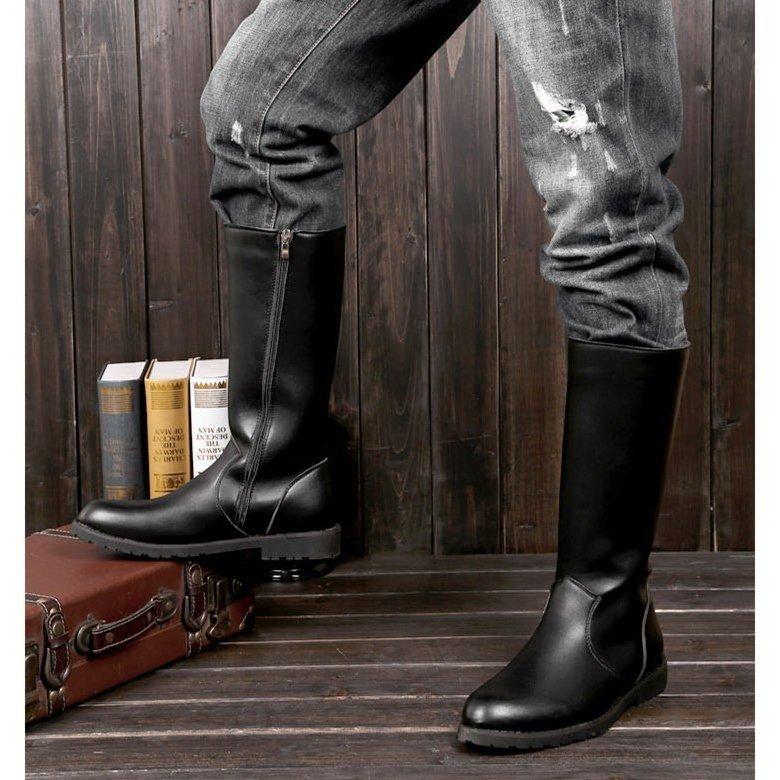 ファッション 深緑 ふかみどり バイクブーツ 革ブーツ ロングブーツ メンズシューズ 冬 ライディングブーツ ステージ用靴 コスプレイヤー かっこいい 防寒防風 バイク用品 Ymhq9cio5p Meatandco It