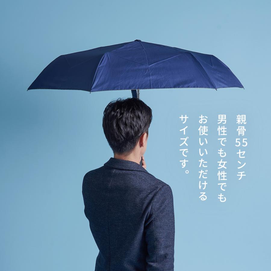 小宮商店 折りたたみ傘 メンズ レディース ワンタッチ自動開閉 耐風 耐