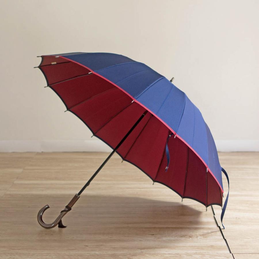 傘 レディース おしゃれ かわいい 16本骨 丈夫なカーボン骨 長傘 雨傘