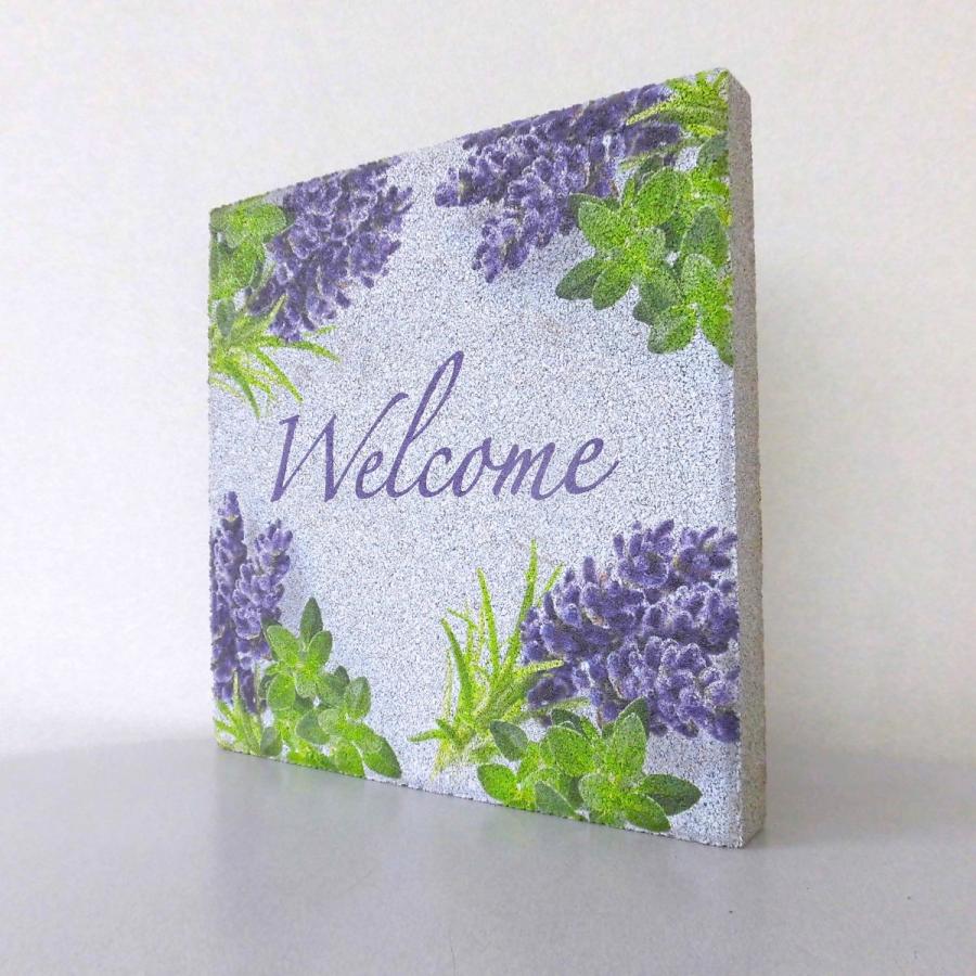 【ウェルカムブロック】平板ブロック　ハーブ Welcome　〈商品番号 B12-H200,B12-H300〉 | 
