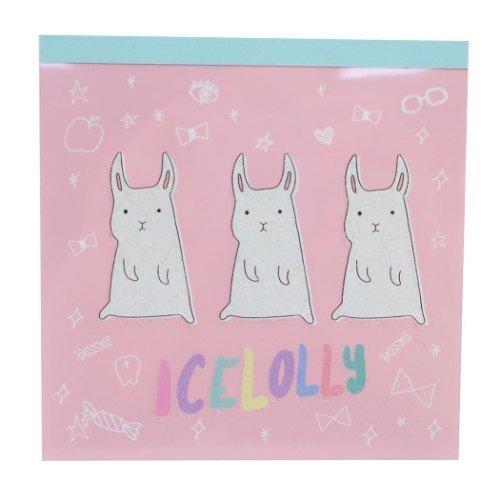 サンスター文具 【メモ帳】アイスローリー スクエアメモ 動物 : 小物