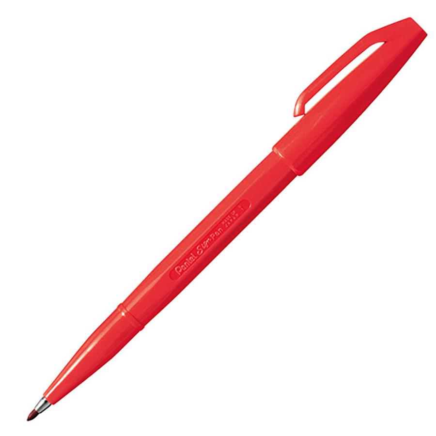 ぺんてる（Pentel） サインペン 赤 S520-BD : 小物市場 - 通販 - Yahoo