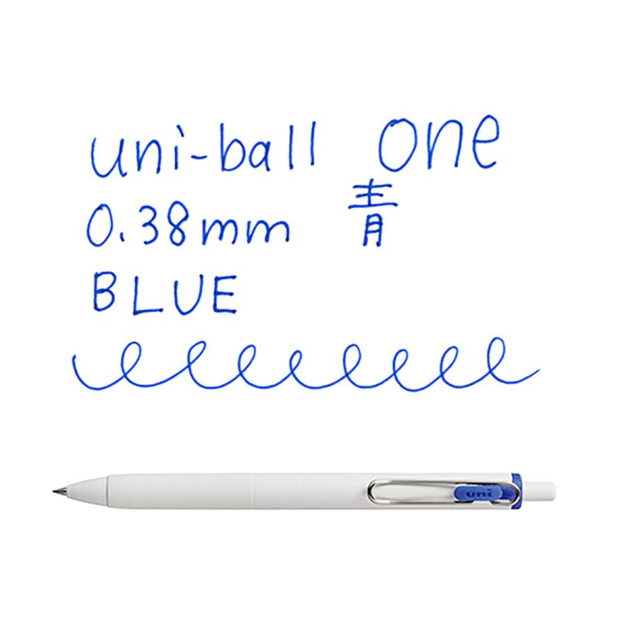 三菱鉛筆 ゲルインクボールペン uni-ball one 0.38 青 UMNS38-33｜komono-ichiba｜02