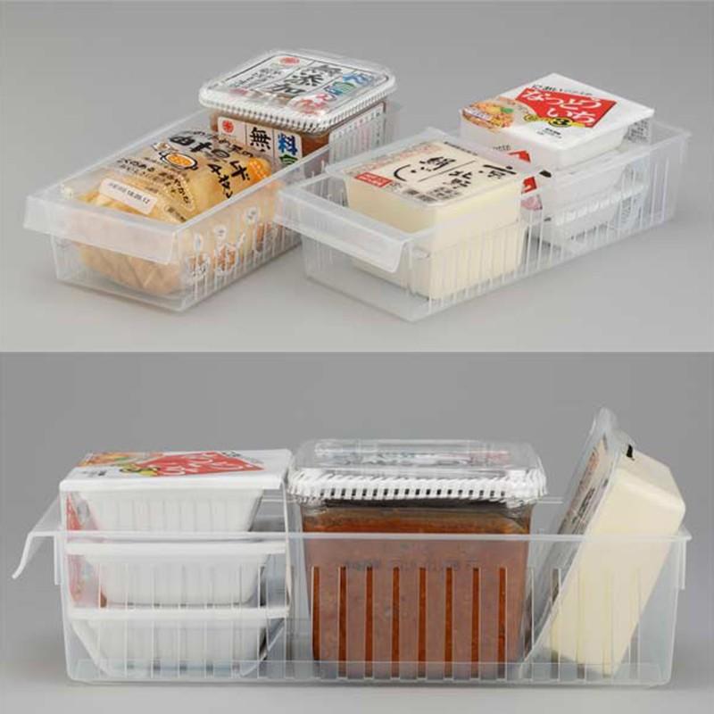 冷蔵庫トレー 引出し 収納 ポリプロピレン 整理 缶 調味料 1901im013 小物専科 通販 Yahoo ショッピング