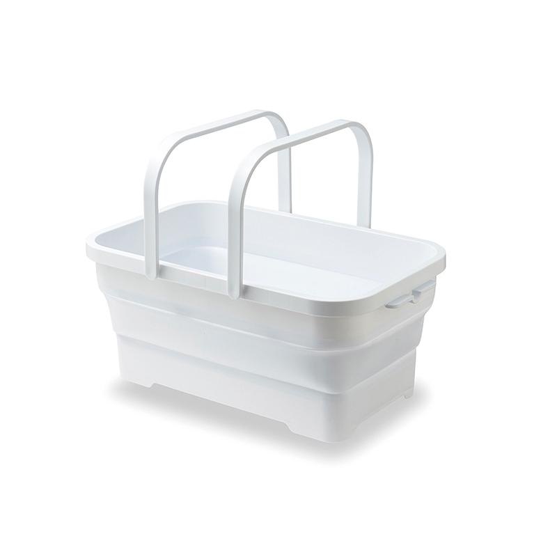 たらい バケツ おしゃれ 折りたたみ 大型 持ち手 水抜き 1903is003 小物専科 通販 Yahoo ショッピング