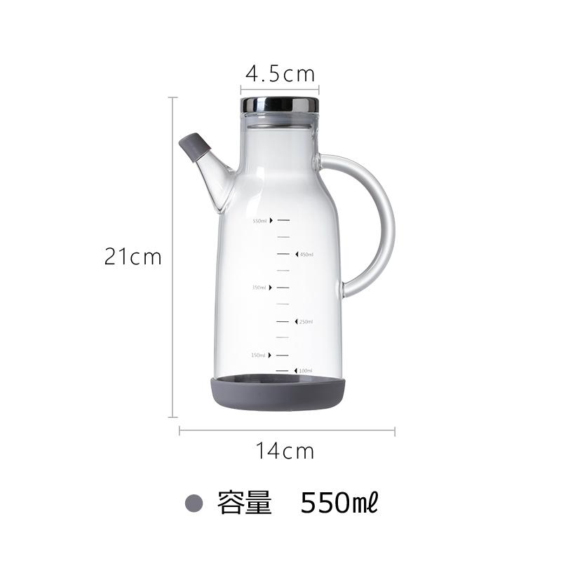 オイルボトル 550ml 液だれしない オイルポット 油ポット 調味料入れ