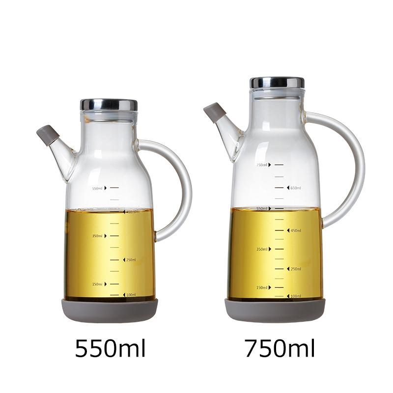 オイルボトル 550ml 液だれしない オイルポット 油ポット 調味料入れ