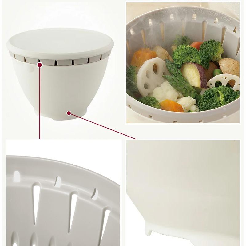 LIBERALISTA ボールコランダー 2点セット S L 調理用ボウル 電子