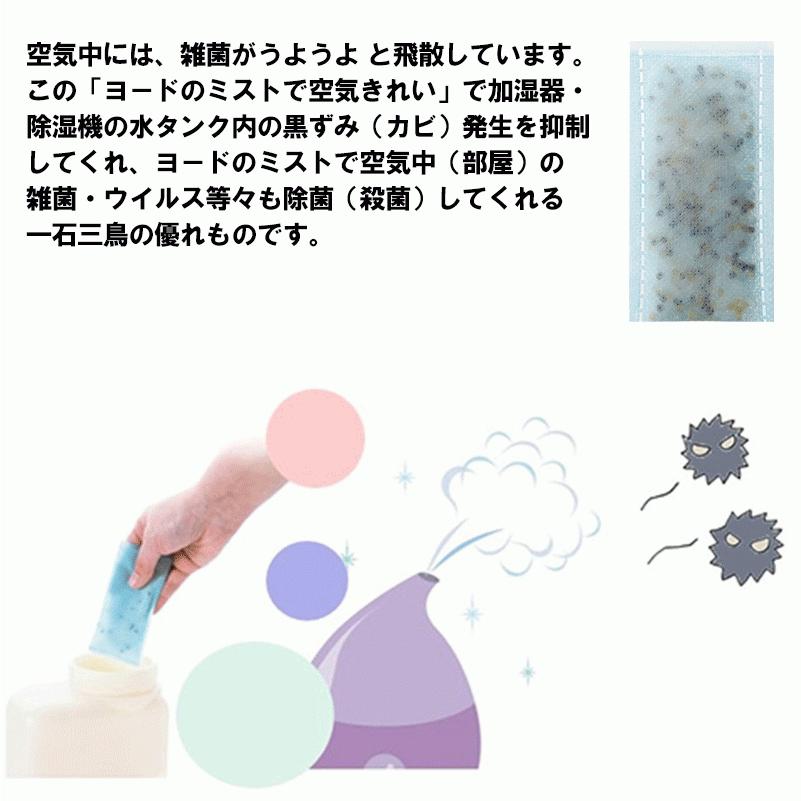加湿器 除菌 ヨードのミストで空気きれい 3個組 加湿機 消臭 洗浄 日本製 :2003IT009:小物専科 - 通販 - Yahoo!ショッピング