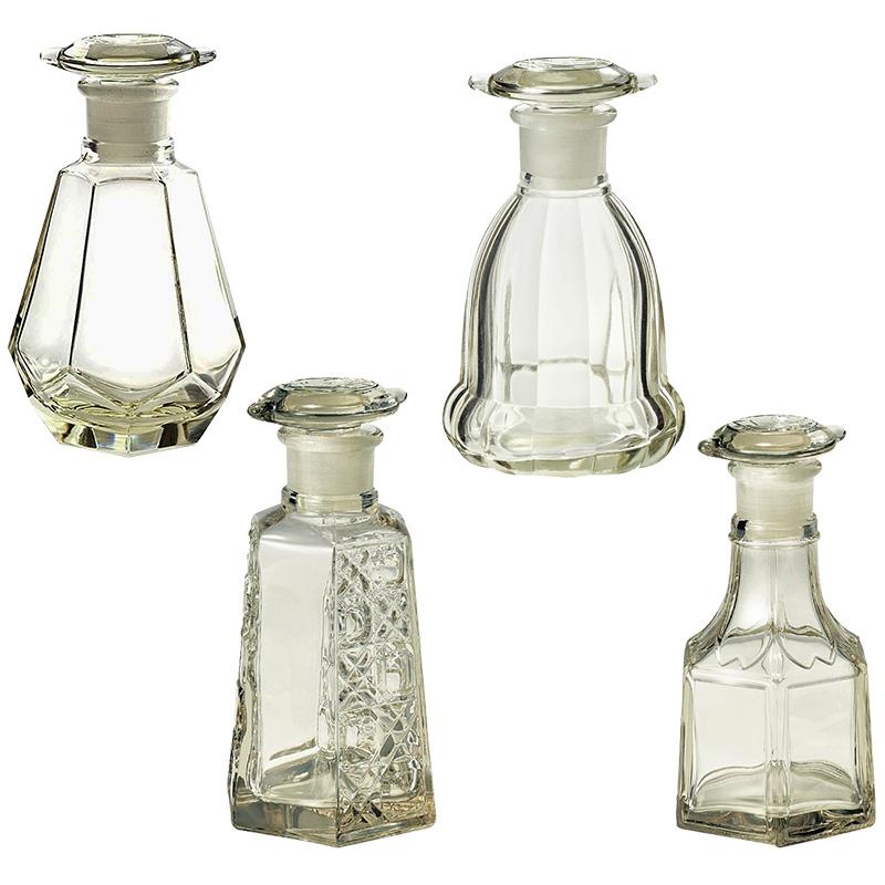 しょうゆ差し 液だれしない ガラス製 レトロ 亀甲 菊紋 籠目 桜