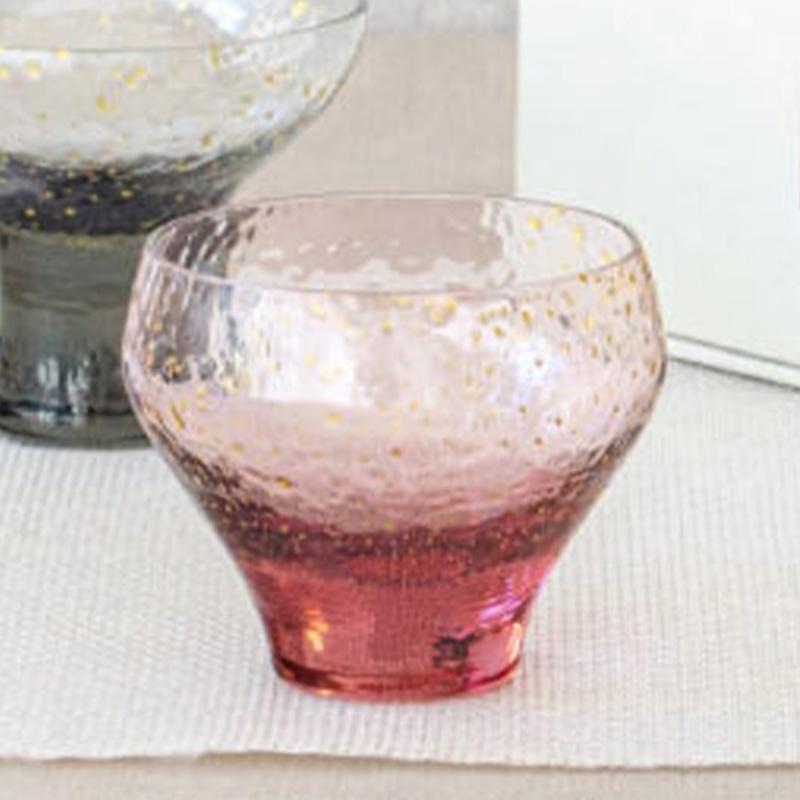杯 115ml 盃 梅紫 鉄紺 冷酒グラス 江戸硝子 八千代窯 酒杯 酒器