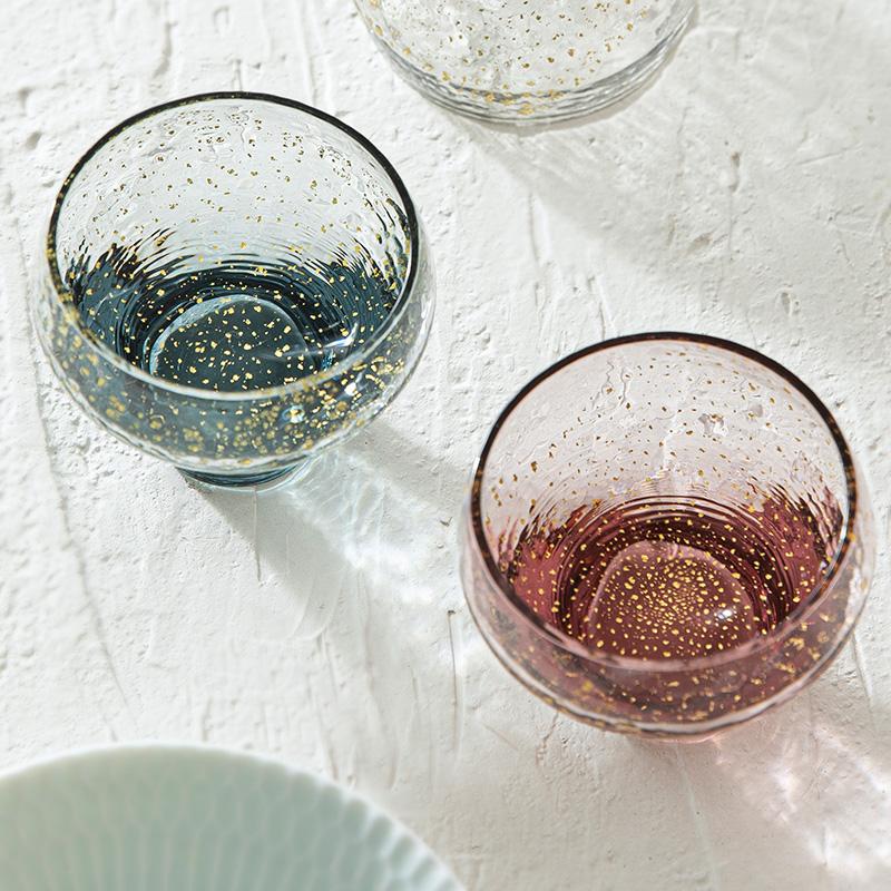 杯 115ml 盃 梅紫 鉄紺 冷酒グラス 江戸硝子 八千代窯 酒杯 酒器