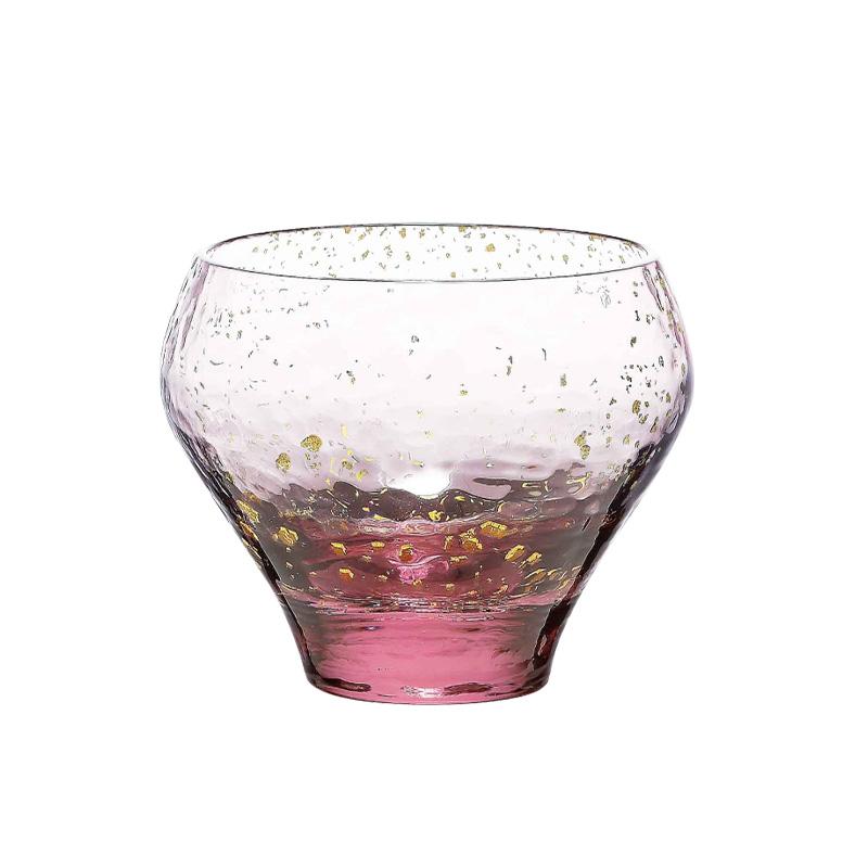 杯 115ml 盃 梅紫 冷酒グラス 江戸硝子 八千代窯 酒杯 酒器 おちょこ