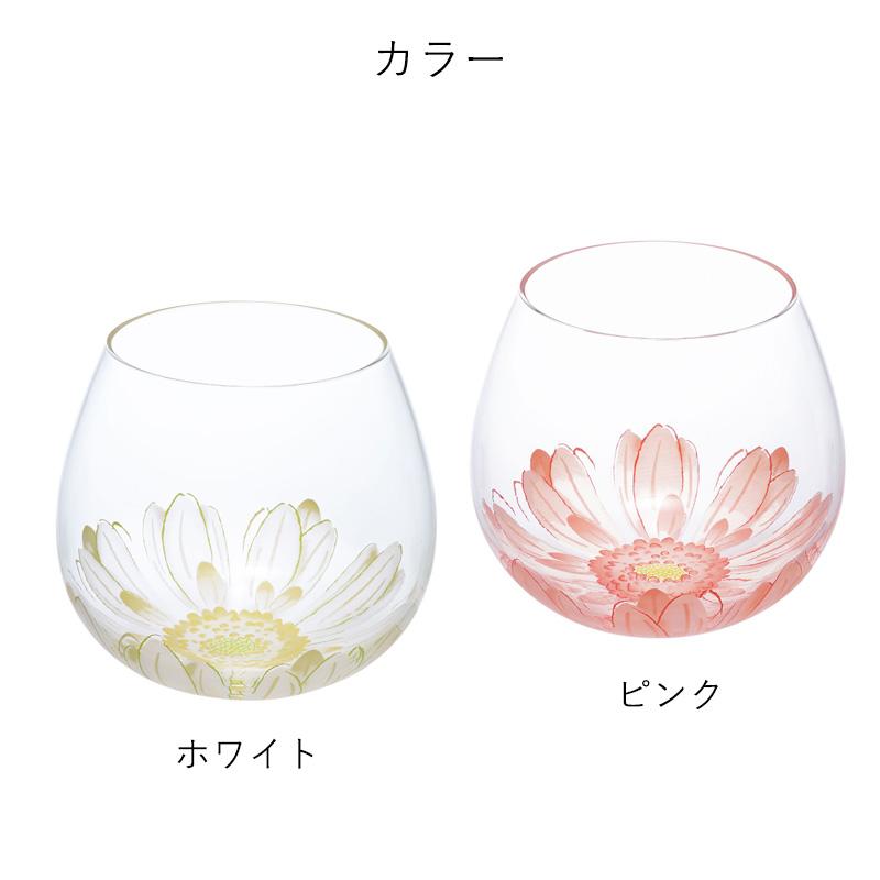 送料無料 グラスセット ゆらゆらグラス 2点セット フルリール ピンク