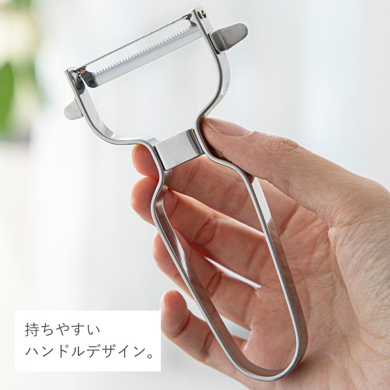 霜山 ステンレスピーラー 皮むき器 ピーラー ステンレス オール 霜山 ステンレスピーラー 皮むき器 ピーラー ステンレス オール