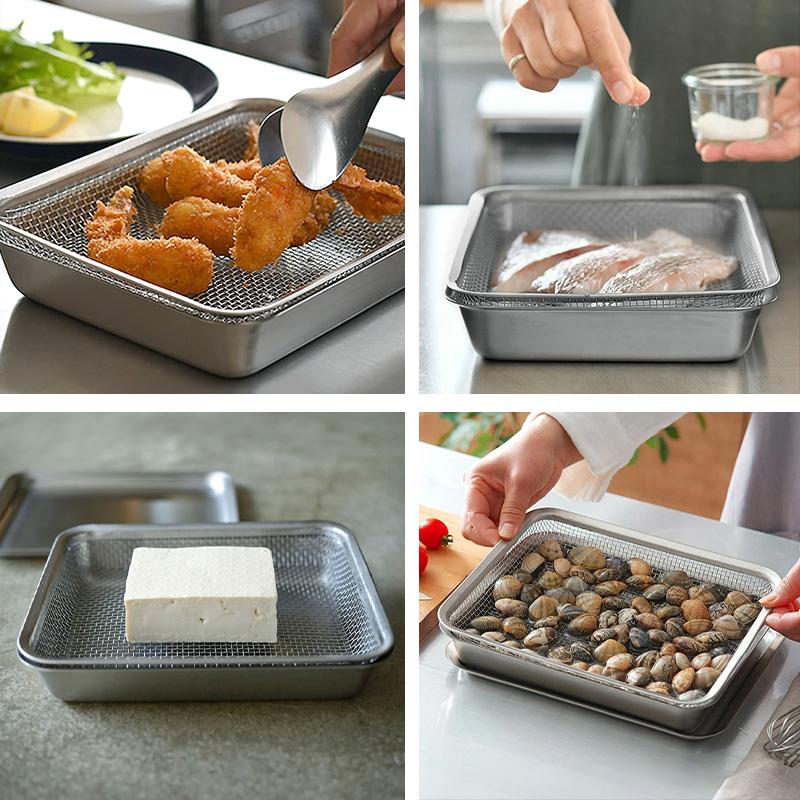 霜山 ステンレス 角バット 単品 バット 四角 角型 深型 キッチン用品
