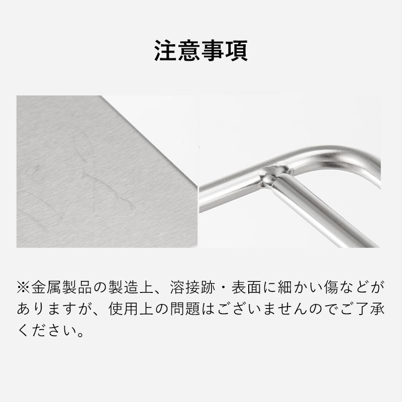 霜山 ステンレス キッチンワゴン 3段 キャスター付き ワゴン キッチン