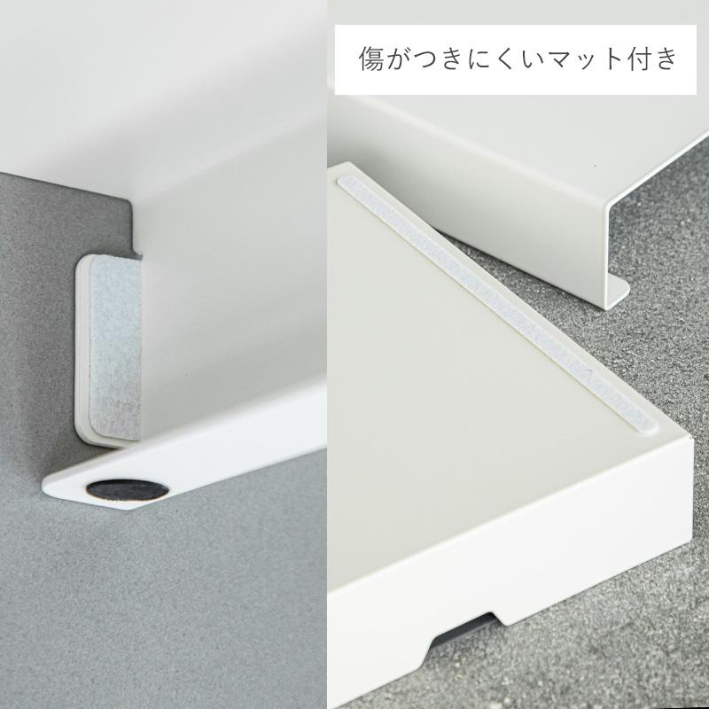 霜山 引き出し付き キッチンラック キッチン家電下 ラック 単品 収納