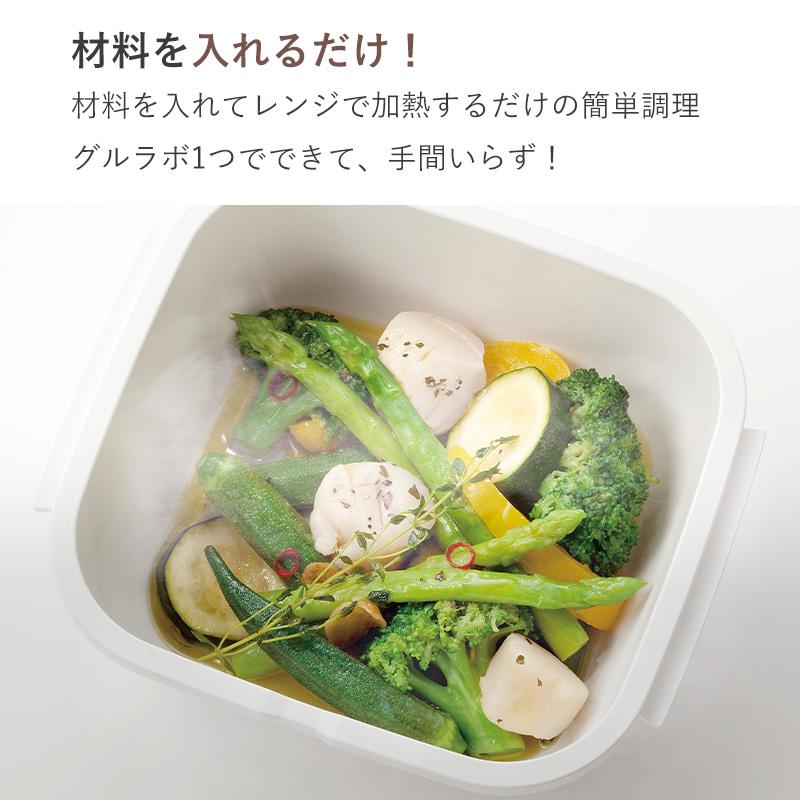 グルラボ マルチセット Iwatani イワタニ 電子レンジ調理器 レンジ調理
