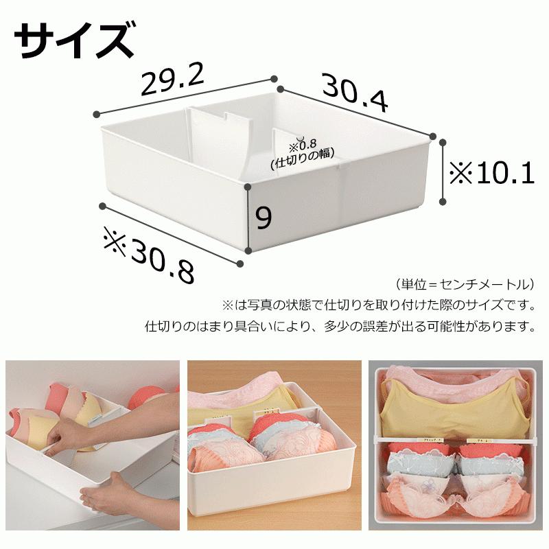 下着収納ケースl 日本製 引出し 整理ケース 小物ケース インナーウエア収納 靴下ケース 仕切り付き インデックスシール イノマタ化学 Inomata 2954w 小物専科 通販 Yahoo ショッピング