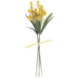 造花 花のみ ミモザバンチ（1束3本）〔×24束入り〕アレンジメント/花材/アートフラワー/インテリア