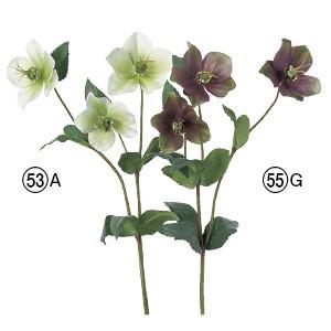 造花 花のみ クリスマスローズ×3〔×12本入り〕アレンジメント/花材/アートフラワー/インテリア