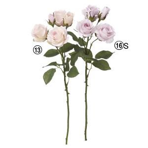 造花 花のみ ローズスプレー×3 つぼみ×2〔×12本入り〕アレンジメント/花材/アートフラワー/インテリア