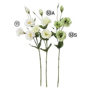 造花 花のみ トルコギキョウ×3 つぼみ×2〔×12本入り〕アレンジメント/花材/アートフラワー/インテリア