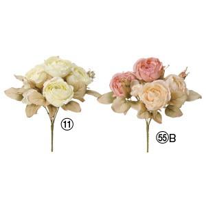 造花 花のみ ローズブッシュ〔×12本入り〕アレンジメント/花材/アートフラワー/インテリア