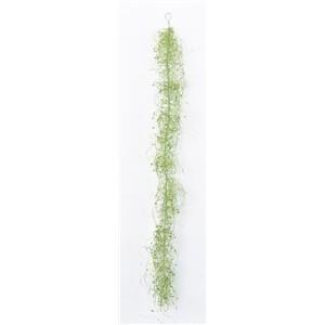 観葉植物 フェイクグリーン 壁掛け ミニリーフガーランド〔×6本入り〕アレンジメント/インテリア