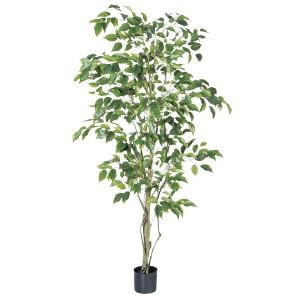 観葉植物 フェイクグリーン ファイカスツリーポット〔×1本入り〕インテリア