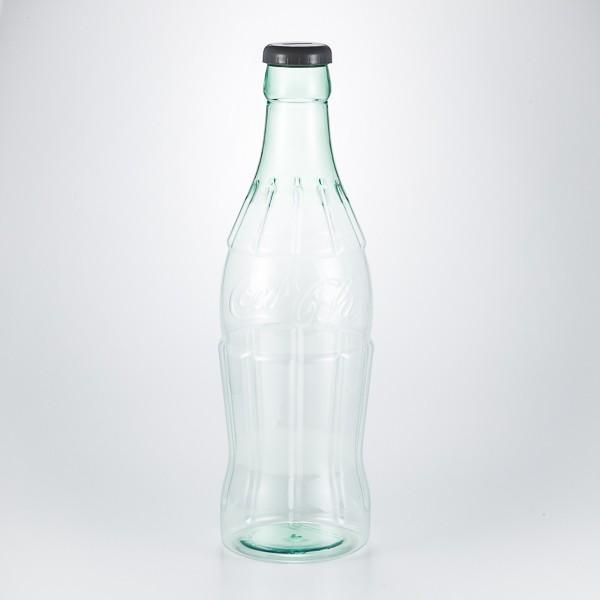 コカ・コーラ ボトルスタイルバンク 貯金箱 500円玉 PET素材 透明クリアー Coca-Cola Bottle Style Bank PJ-CB01｜komonoya｜03