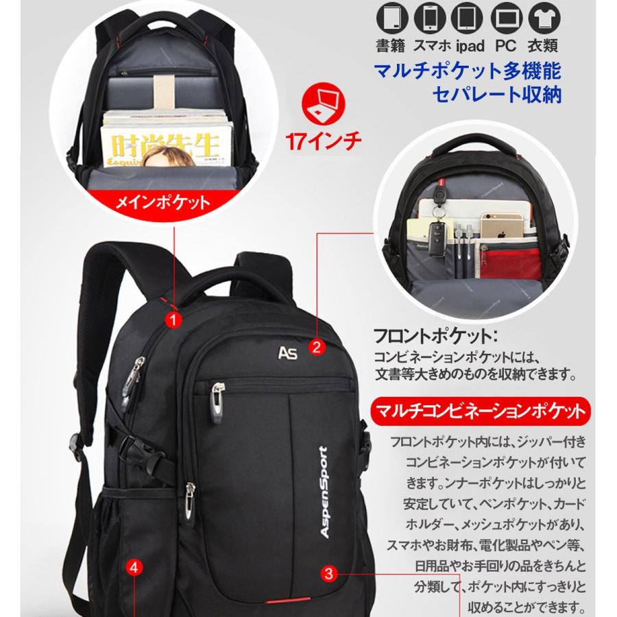 リュック メンズ おしゃれ 大容量 学生 スポーツ 社会人 防水 ブラック 黒 高機能 Pc収納 パソコン 送料無料 Bag2 1017 B Tacka Tacka 通販 Yahoo ショッピング