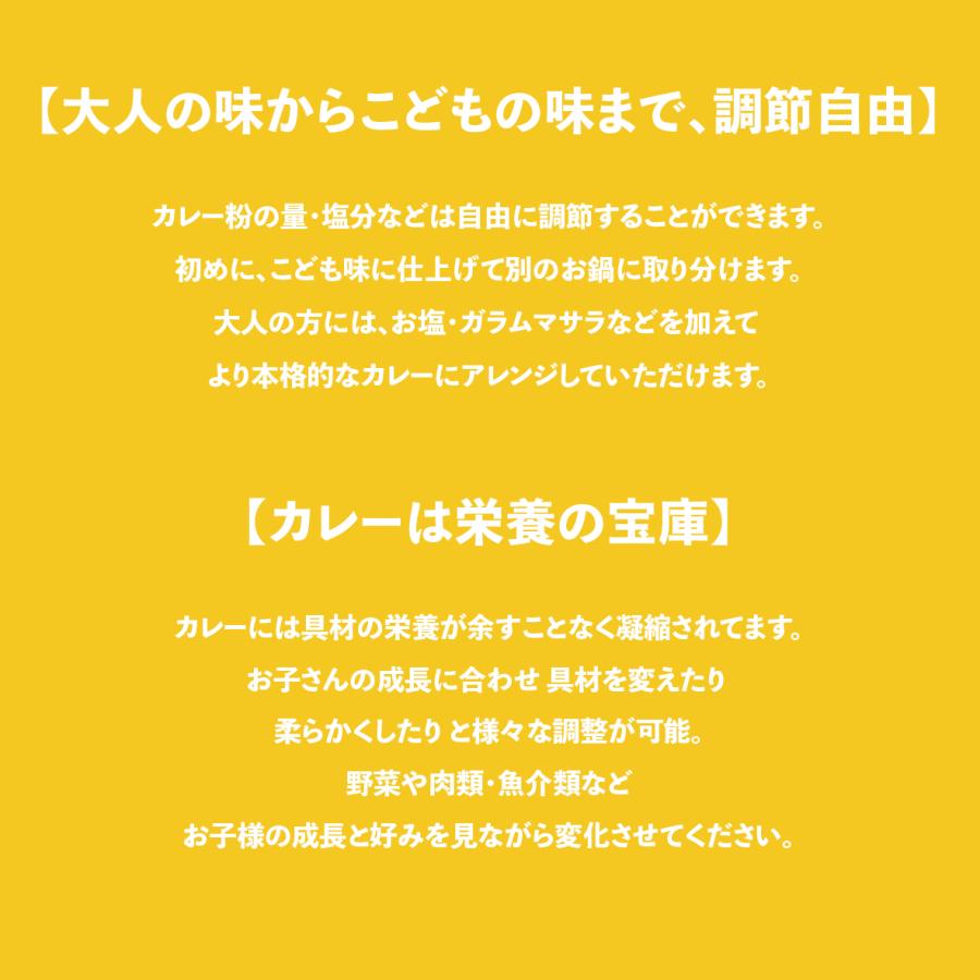 【送料無料！】こどものカレー粉 (90g 袋３個セット)｜komorebi｜05