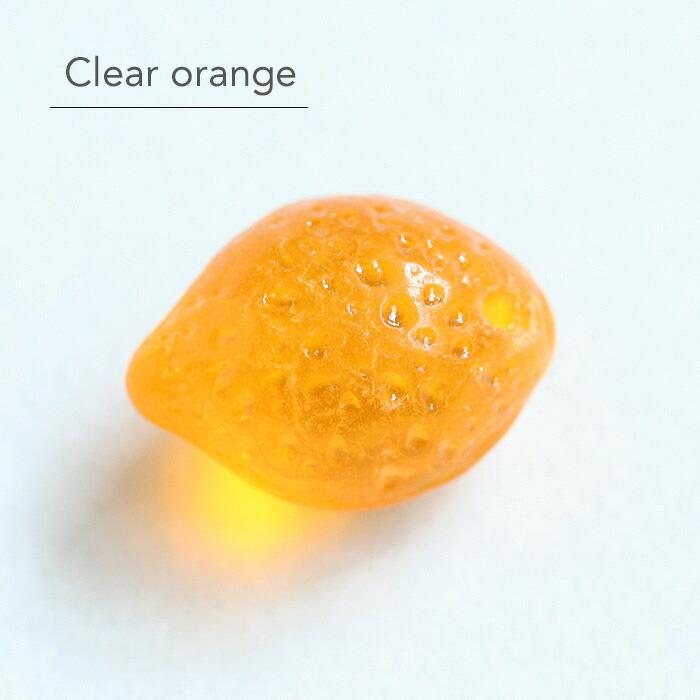 チェコビーズ レモン 10×14mm 4個 レモンイエロー フルーツ