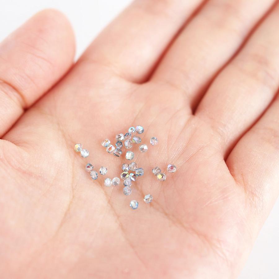 チェコビーズ FP 2mm 約30個 チェコガラス ファイアーポリッシュ