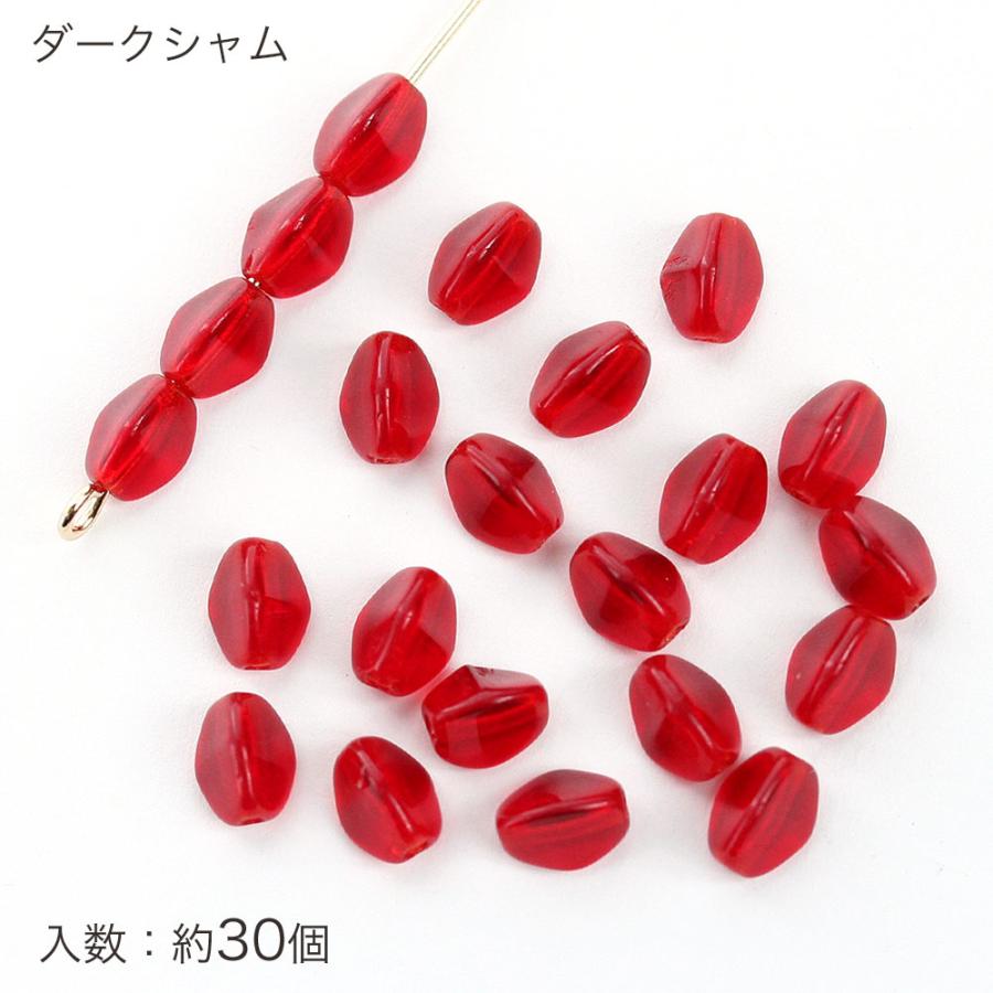 チェコビーズ ピンチビーズ 5×4mm メタリックカラー 3面カットビーズ