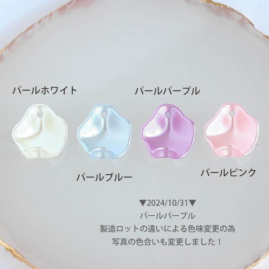 アクリル花びらパーツ No.1 30個 フラワー ペタル 手芸 ハンドメイド