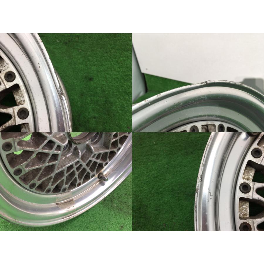 希少！SSR スピードスター フォーミュラメッシュ 14x6J +1 4H 114.3 ハブ径74ｍｍ アルミホイール2本 街道レーサー 旧車 ドリフト｜komoropart7588｜03