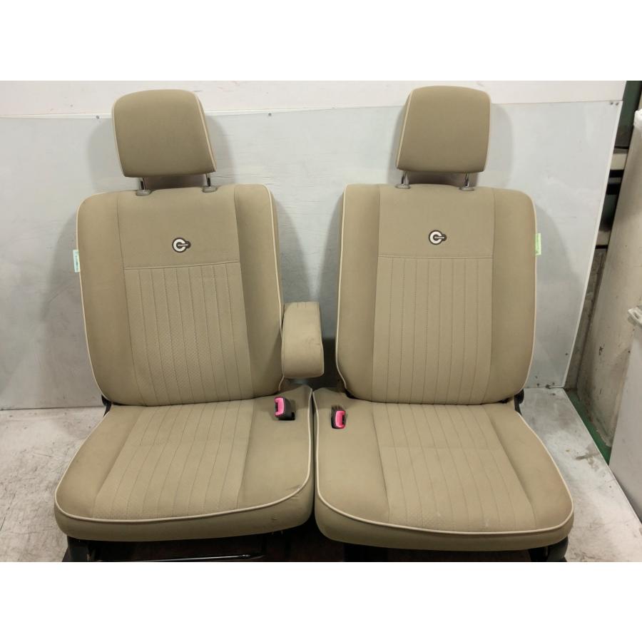 ミラココア L675S L685S フロントシート 運転席 助手席 セット トリム