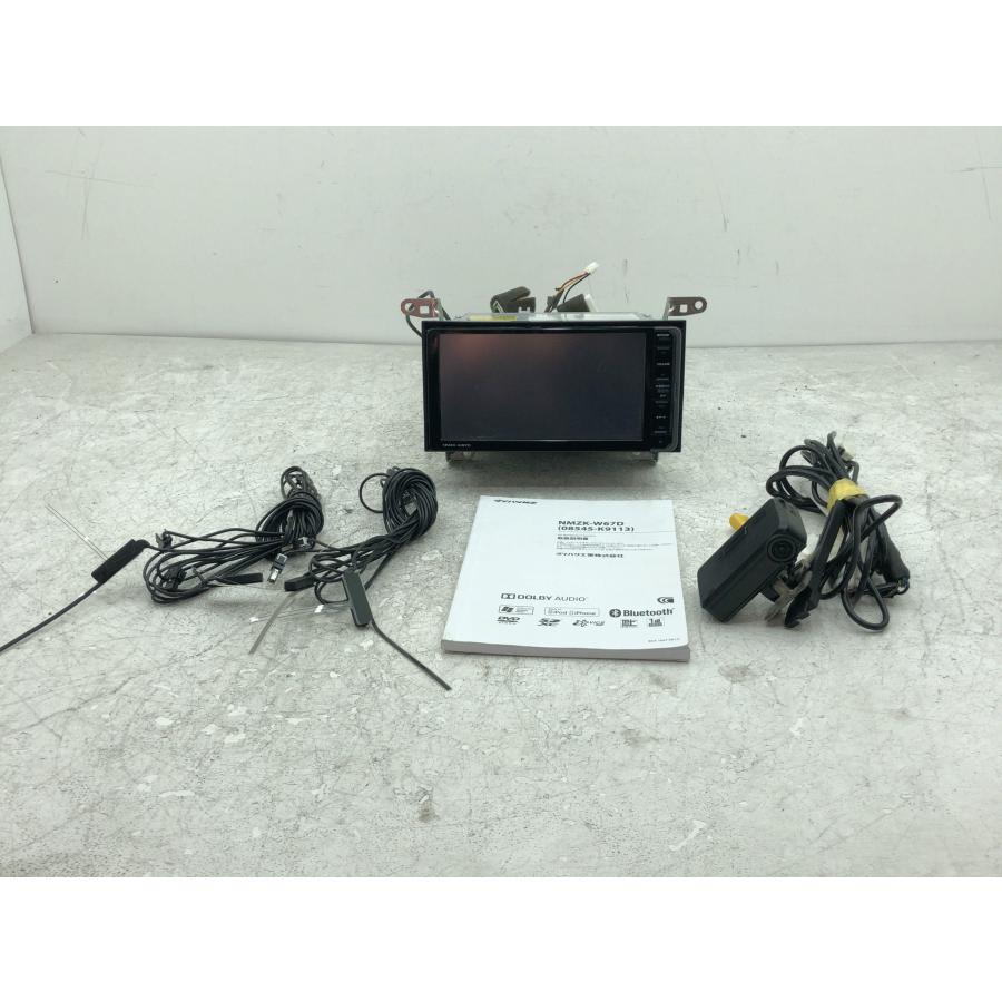 ダイハツ純正オプション メモリーナビ ケンウッド NMZK-W67D 地図2019